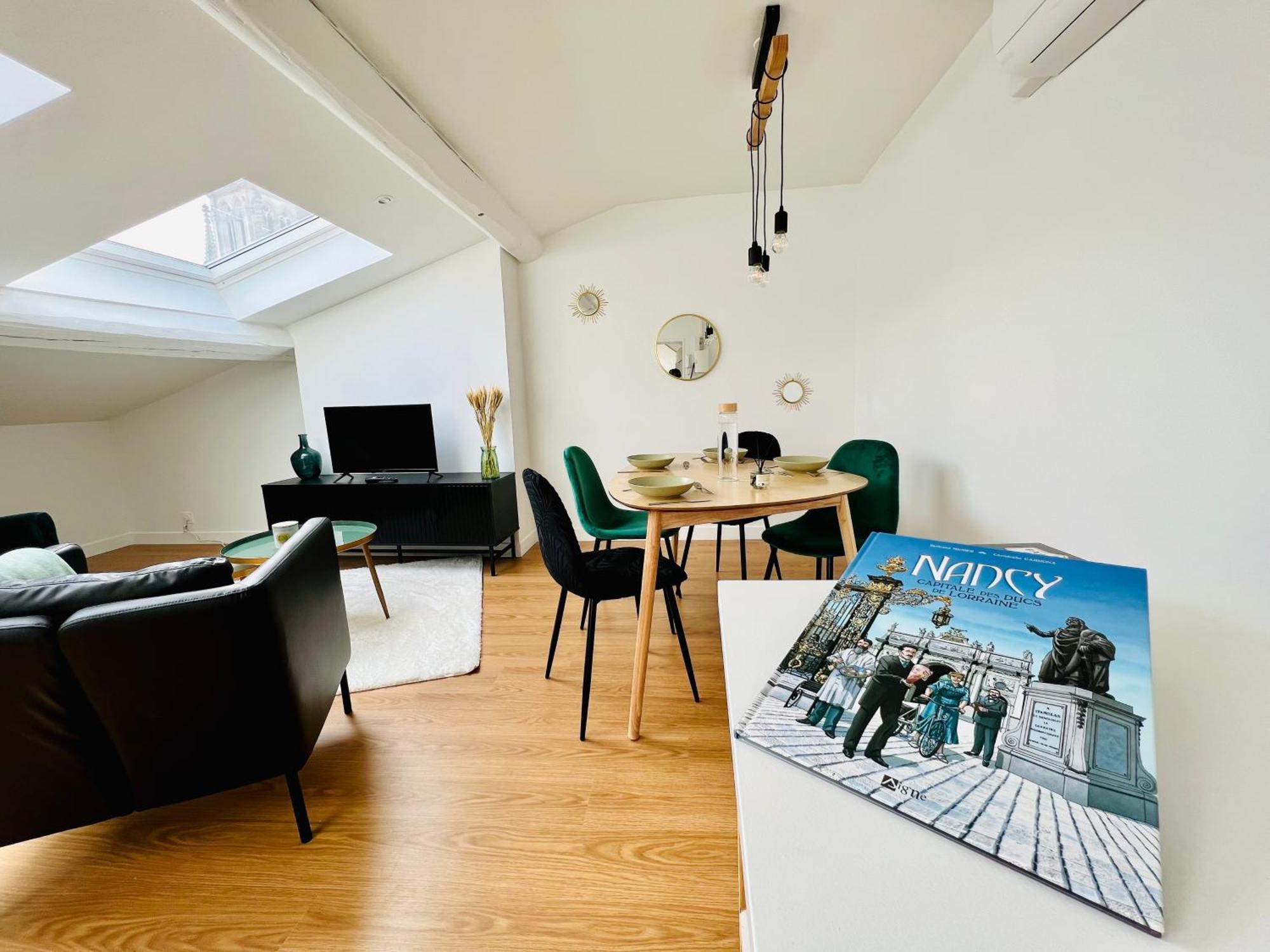 Saint-Epvre ! Appartement T3 Nancy Dış mekan fotoğraf